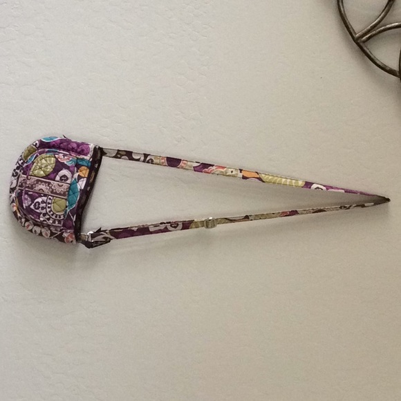 Vera Bradley Bag plum paisley small hipster style - Picture 13 of 14